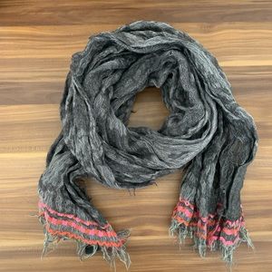 Gray scarf